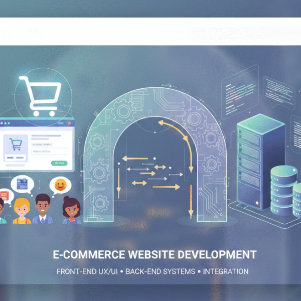 E-commerce Website Development Process and System Integration