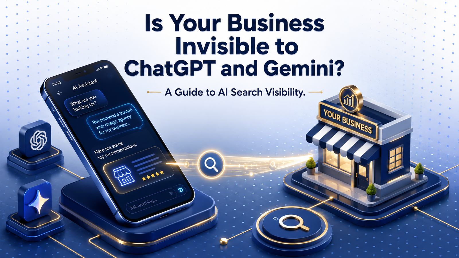 Is Your Business Invisible to ChatGPT and Gemini? A Guide to AI Search Visibility