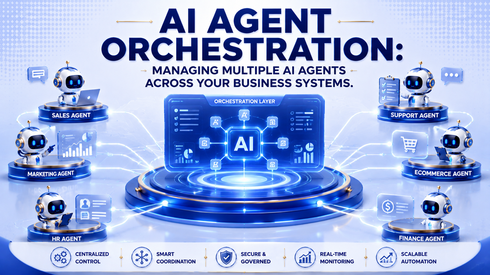 AI Agent Orchestration: Managing Multiple AI Agents Across Your Business Systems