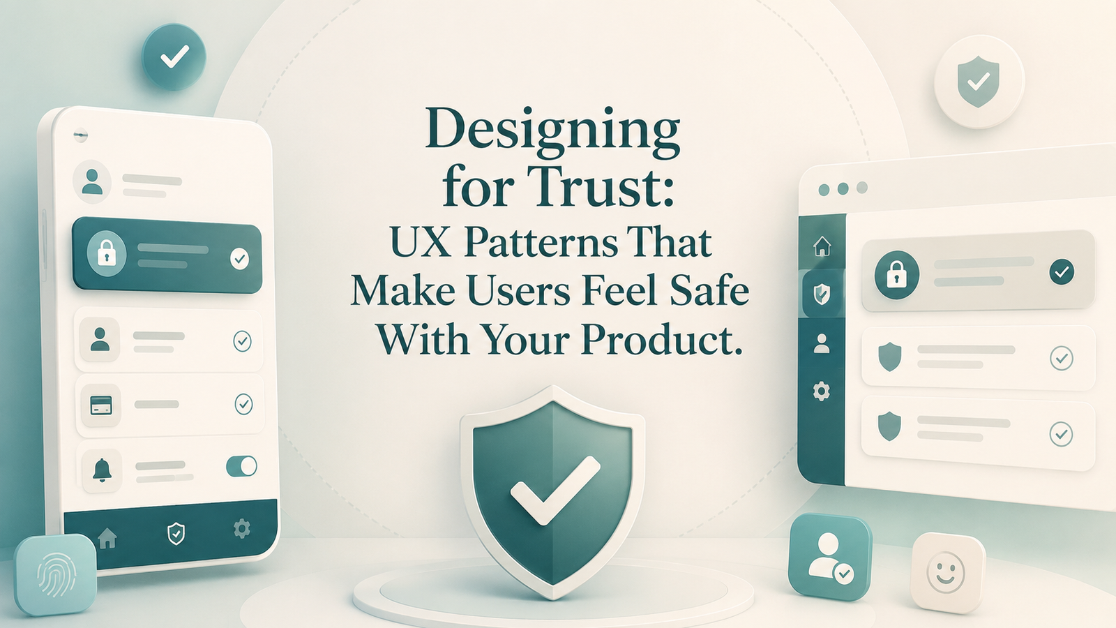 Designing for Trust: UX Patterns That Make Users Feel Safe With Your Product