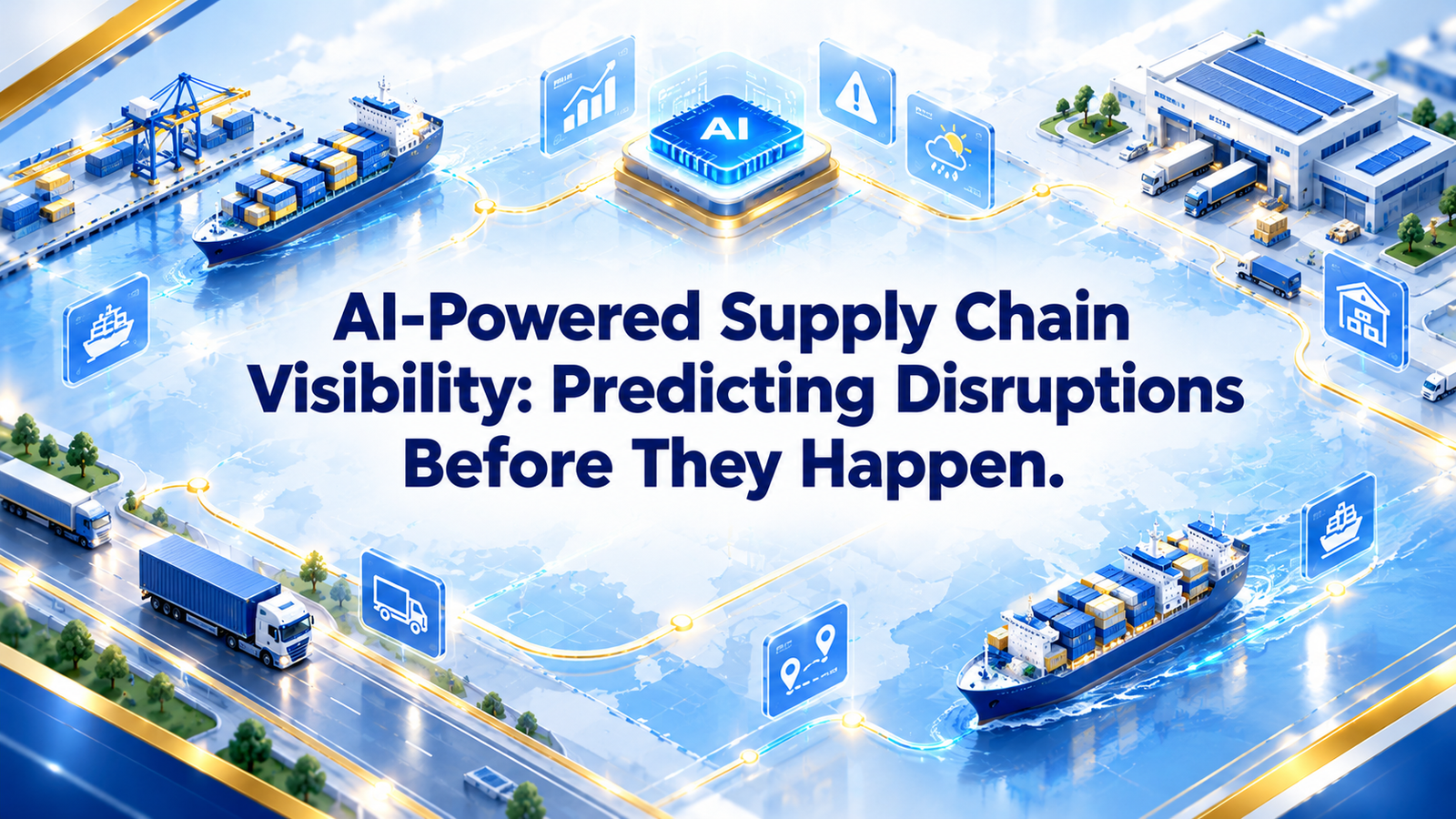 AI-Powered Supply Chain Visibility: Predicting Disruptions Before They Happen