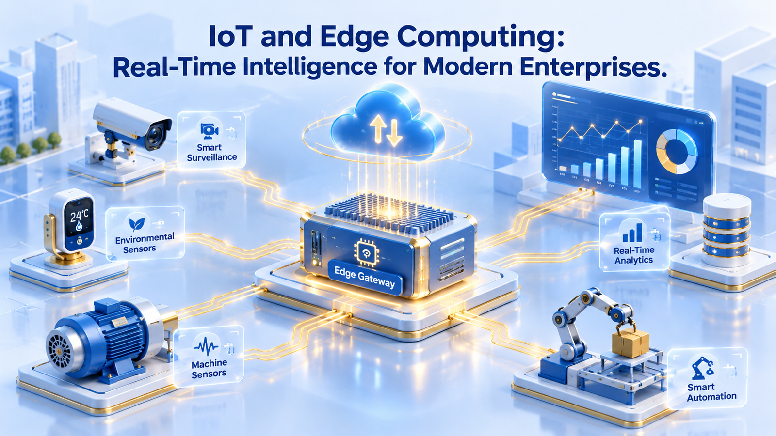 IoT and Edge Computing: Real-Time Intelligence for Modern Enterprises