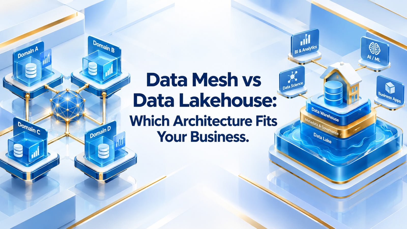 Data Mesh vs Data Lakehouse: Which Architecture Fits Your Business